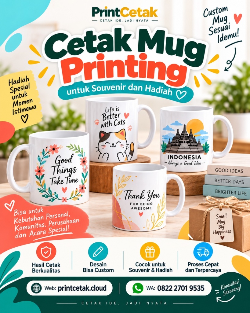 mug printing sovenir