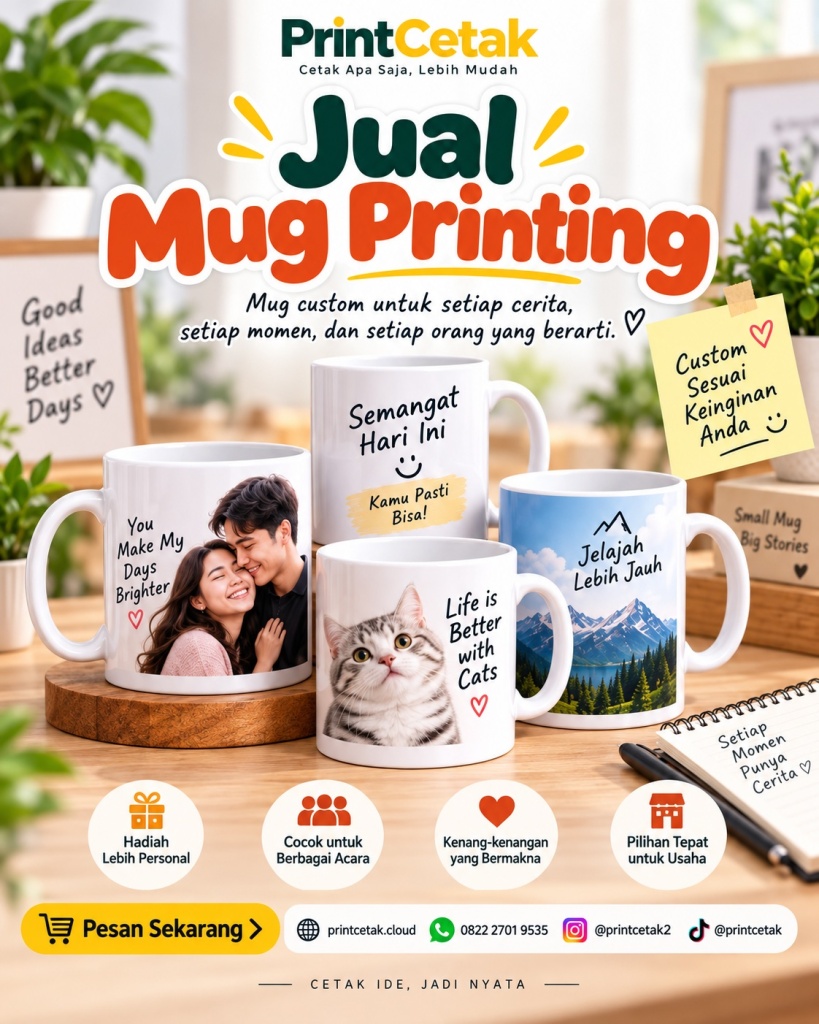 Jual Mug Printing