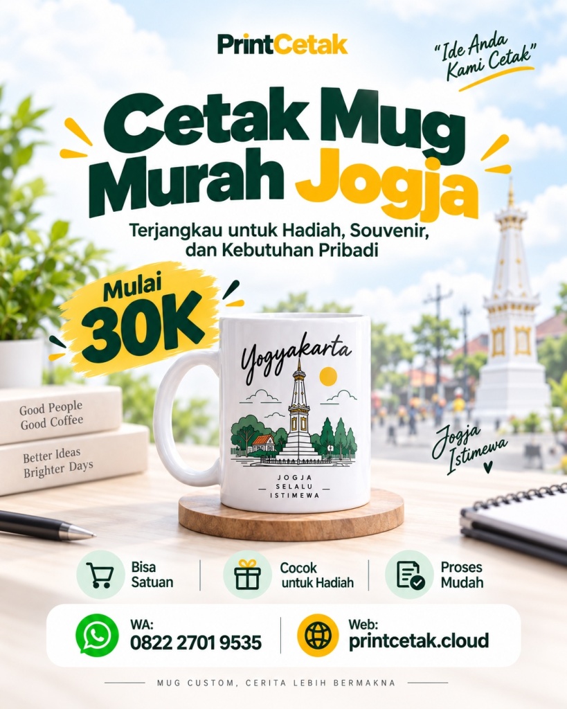 cetak mug murah jogja