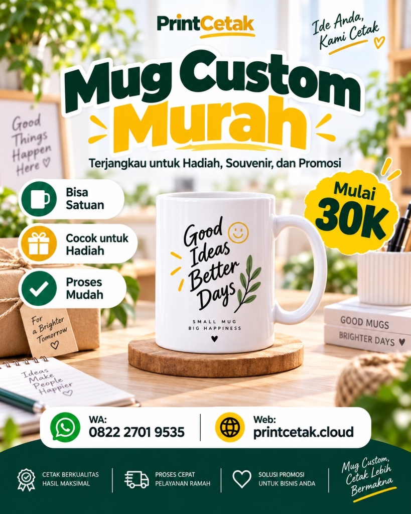 Mug Custom Murah