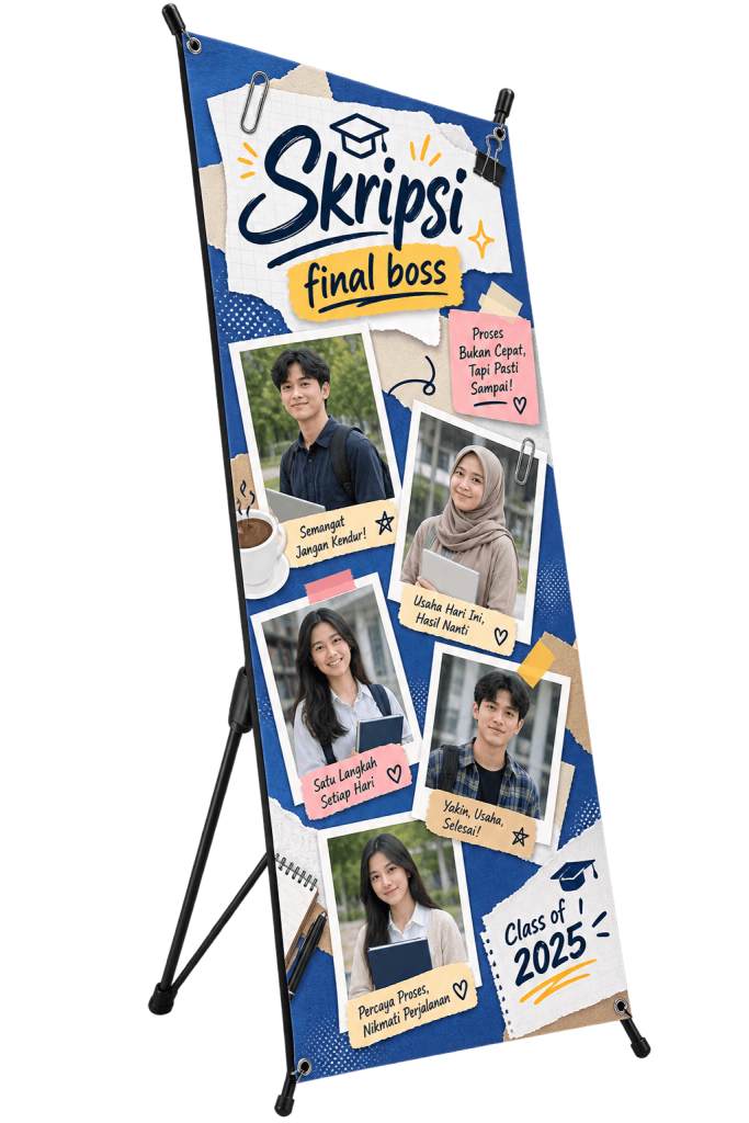 X-Banner Pejuang Skripsi Final Boss